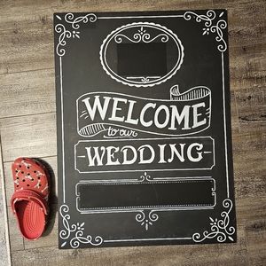 Welcome Wedding Sign